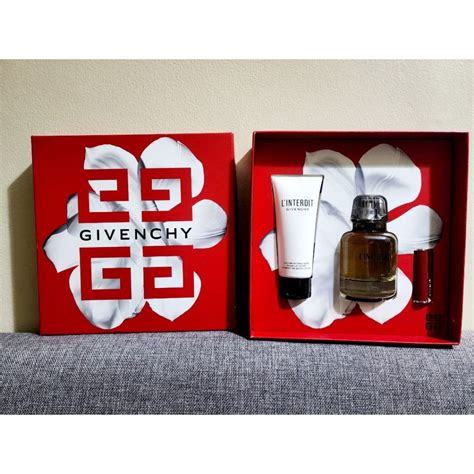 givenchy interdit gift set|givenchy interdit boots.